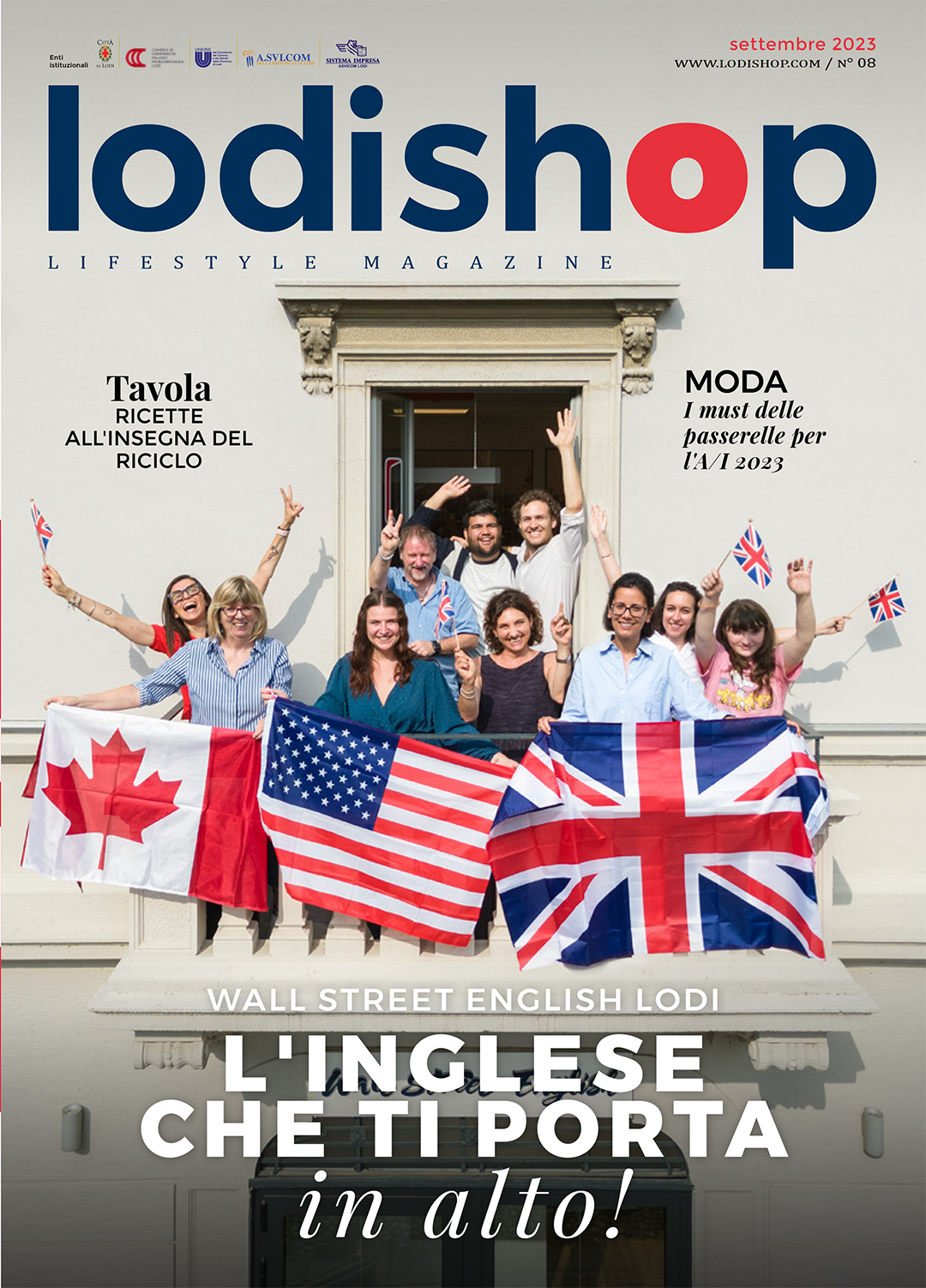 lodishop magazine lodi wall street english wse dens lions car opel hyundai kona lazzari fiat 600 giacomel audi massironi pergola raviolo d'oro salumeria enzo spazioindanza zampeluci shiatsu