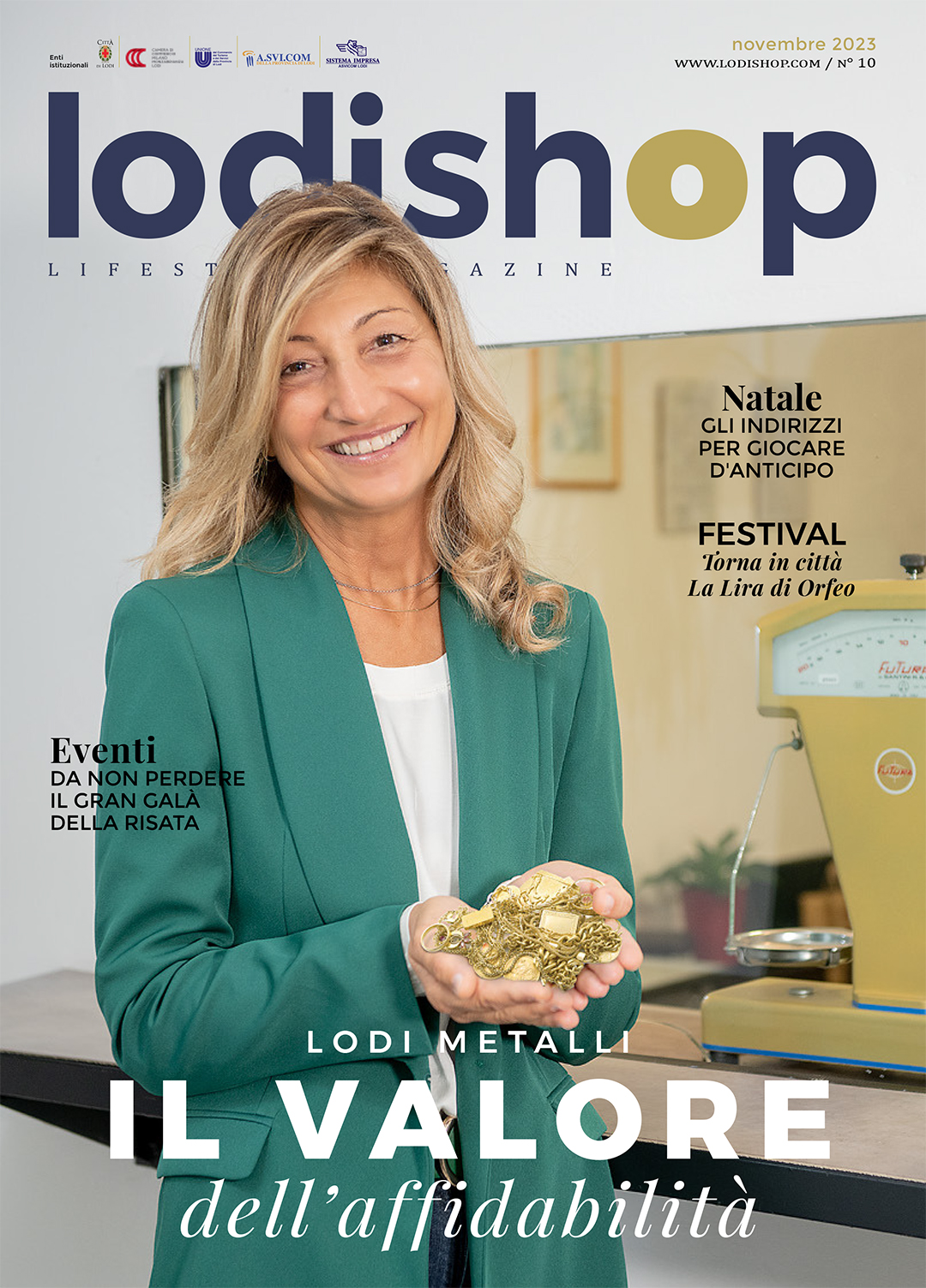 lodishop magazine lodi metalli compro oro orfeo week weshop natale bonvicini rolex studio beauty morena